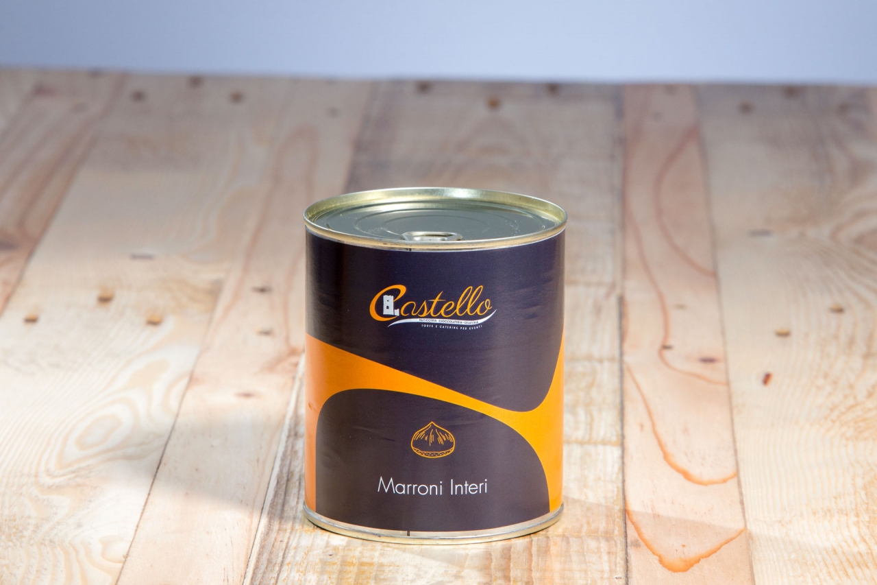 One-piece italian marroni chestnuts